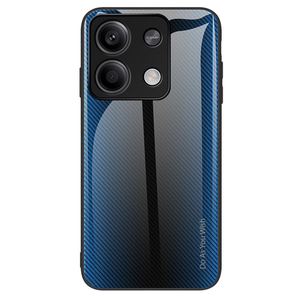 Для Xiaomi Redmi Note 13 5G чехол из закаленного стекла, задняя крышка из мягкого ТПУ с рамкой для телефона