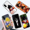Black Case for Samsung Note 20 Lite S24 Ultra S23 A03 A05 A06 A11 A71 A15 A16 A13 A24 A25 A33 A52 A53 A50 M55 M35 Plus W-89 Dragon Ball Anime