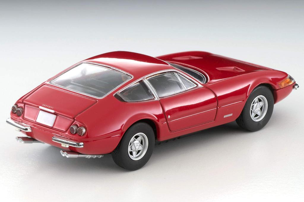 TOMYTEC Tomica Limited Vintage TLV Ferrari 365 GTB4 Red Finished Model 302148 1/64