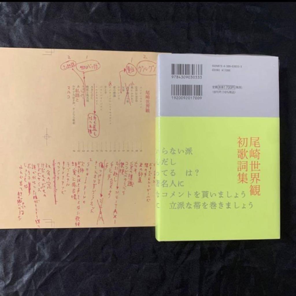 [Б/У] Мировоззрение Одзаки личные слова и книга с автографом с бонусной обложкой и автографом