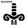 BLKUOPAR для ручки-спирали Наклейки на автомобиль Модные Забавные Наклейки Личность Автомобиля Скейтборд Багажник Декор Виниловая Обтяжка Автомобиля