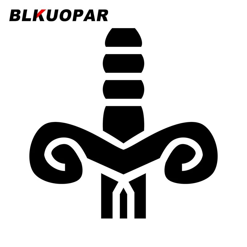 BLKUOPAR для ручки-спирали Наклейки на автомобиль Модные Забавные Наклейки Личность Автомобиля Скейтборд Багажник Декор Виниловая Обтяжка Автомобиля