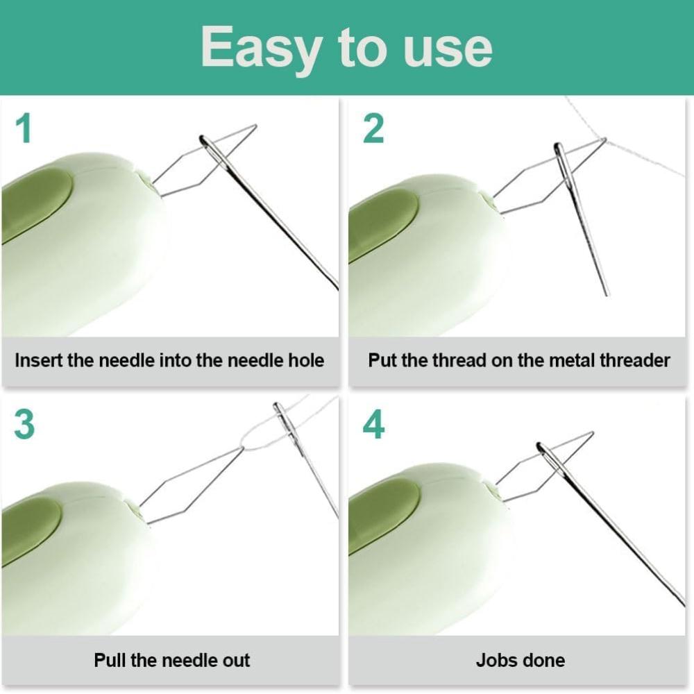 Обновление 2024 2 в 1 Нитевдеватель Вспарыватель швов, Нитевдеватели Вспарыватели швов для шитья, Набор для нитевдевания и вспарывания швов Инструмент для вспарывания швов для пожилых