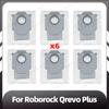 Совместимо с Roborock Qrevo Plus Запасная основная боковая щетка Фильтр HEPA Насадка для швабры Пылесборник Запасные части Аксессуары