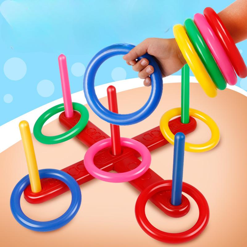 Throwing Ring Toys Interactive Ring Throwing Early Education Games Sports And Fitness Fun Stacking Ring Games