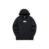 Basketball Series Knit Fleece-Lined Hoodie Men Tops Black 152141746-2