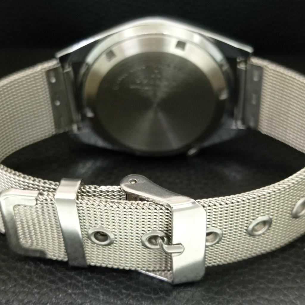 ВИНТАЖНЫЕ ОТРЕМОНТИРОВАННЫЕ МУЖСКИЕ АВТОМАТИЧЕСКИЕ ЧАСЫ SEIKO 5 ЯПОНИЯ БЕЛЫЙ ЦИФЕРБЛАТ a446347-1