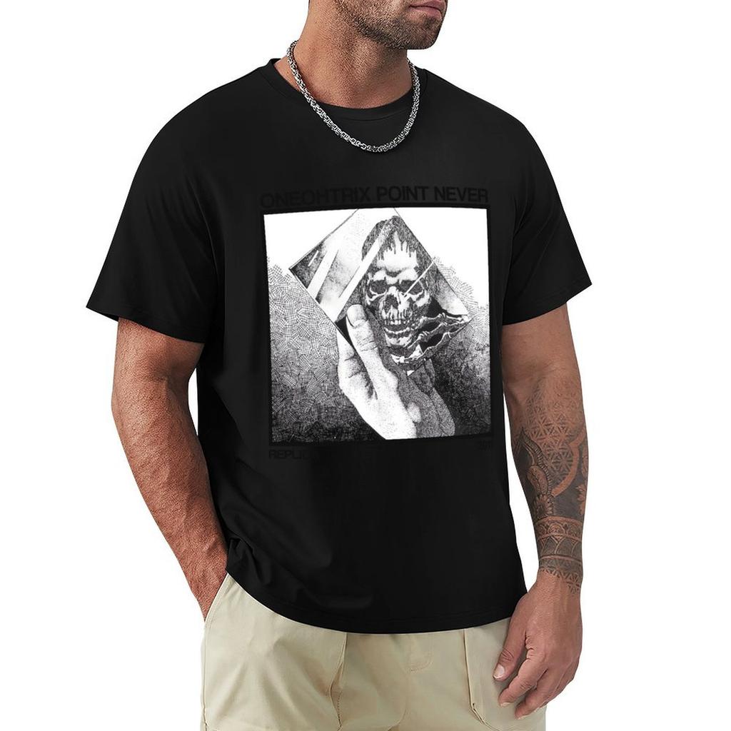 Oneohtrix Point Never Tshirt Work Daily Short Sleeve Top
