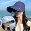 Солнцезащитный козырек для линз, кепка для лица, защита от солнца, солнцезащитная шляпа-ведро, шляпа для сбора чая, работа в поле