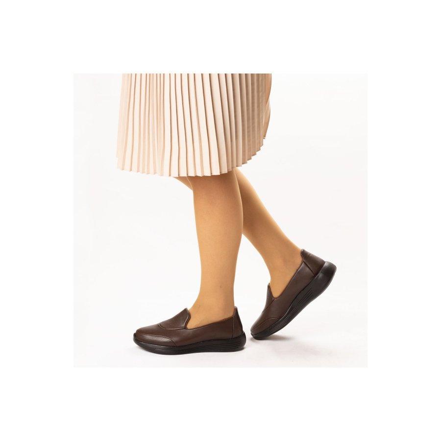 Женская анатомическая легкая комфортная повседневная обувь из натуральной кожи