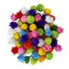 Mini Glitter Pompons Christmas Color Ø 8 Mm 200 Pcs.