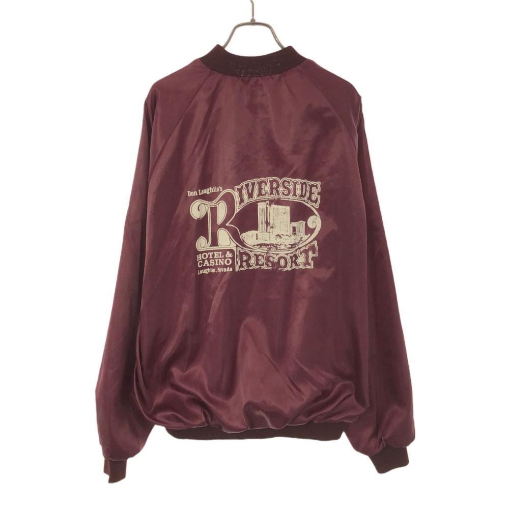 WESTARK 90-е Сделано в США Принт Нейлоновый Стажан XL Фиолетовая Куртка Пожилой Мужской Б/У