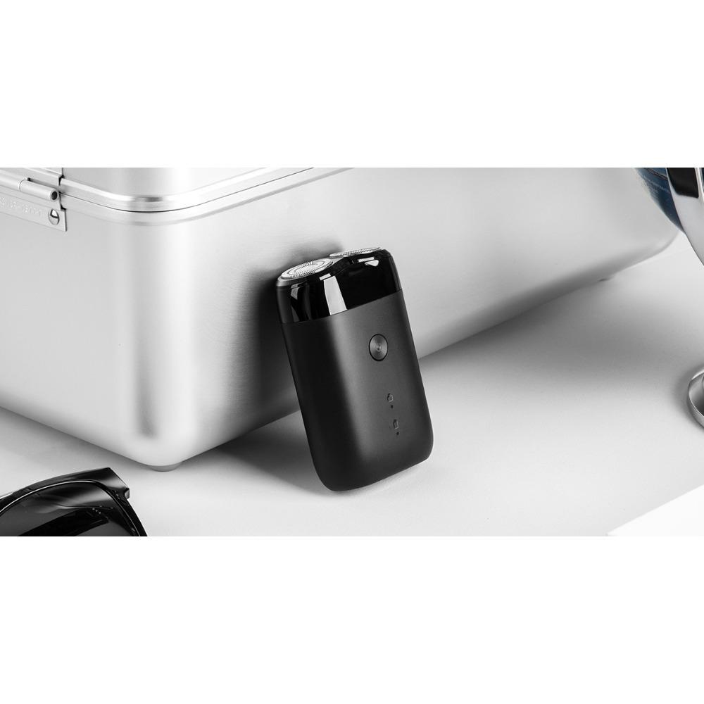 Xiaomi Электробритва Mijia S100, водонепроницаемость IPX7, двойные плавающие головки, зарядка Type-C, портативная мужская бритва