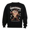 Mens Tasmanian Devil Vintage Cotton Sweatshirt