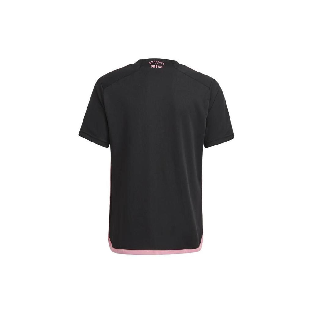 adidas Футболка с коротким рукавом и логотипом, детские топы, черная HT4028