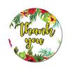 Darling Souvenir Border Round Classic Thank You Stickers 45 Pcs Non Customized-1.6