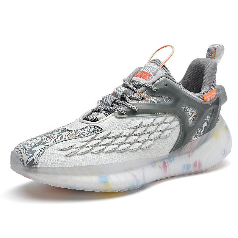 Летняя дышащая сетчатая обувь повседневная новая уличная обувь для бега кокосовая обувь национальный спорт мужская обувь