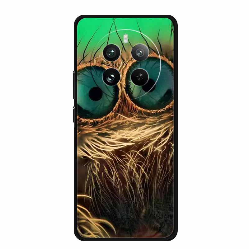 Чехол для Realme 12 4G 6.67" Роскошный Мягкий Силиконовый TPU Чехлы для Телефона Задняя Крышка для Realme12 4G Ударопрочный Милый Красивый Бампер Чехол