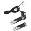 1 Pair 12V?99V Throttle Grips Universal Twist Throttle Accelerator Grip Handlebar with Keys for