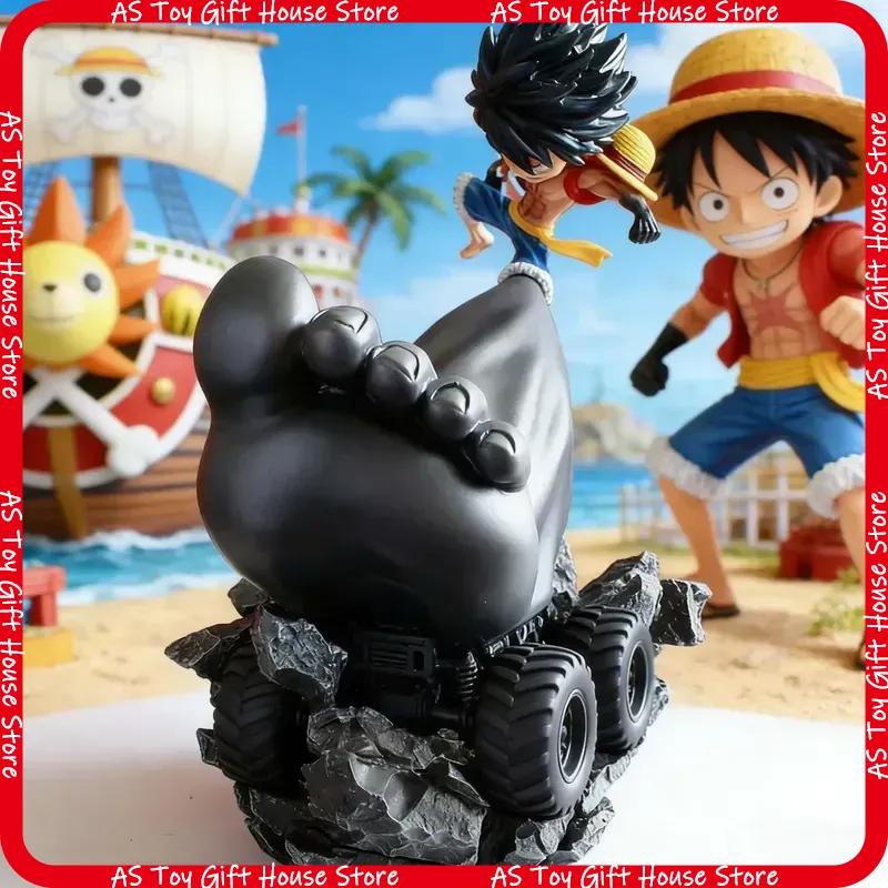 Универсальная фигурка One Piece Monkey D Luffy Gear Third Giant Foot Haki Вооружения Пираты Соломенной Шляпы Коллекционная Аниме Фигурка Действия Коробка Игрушка