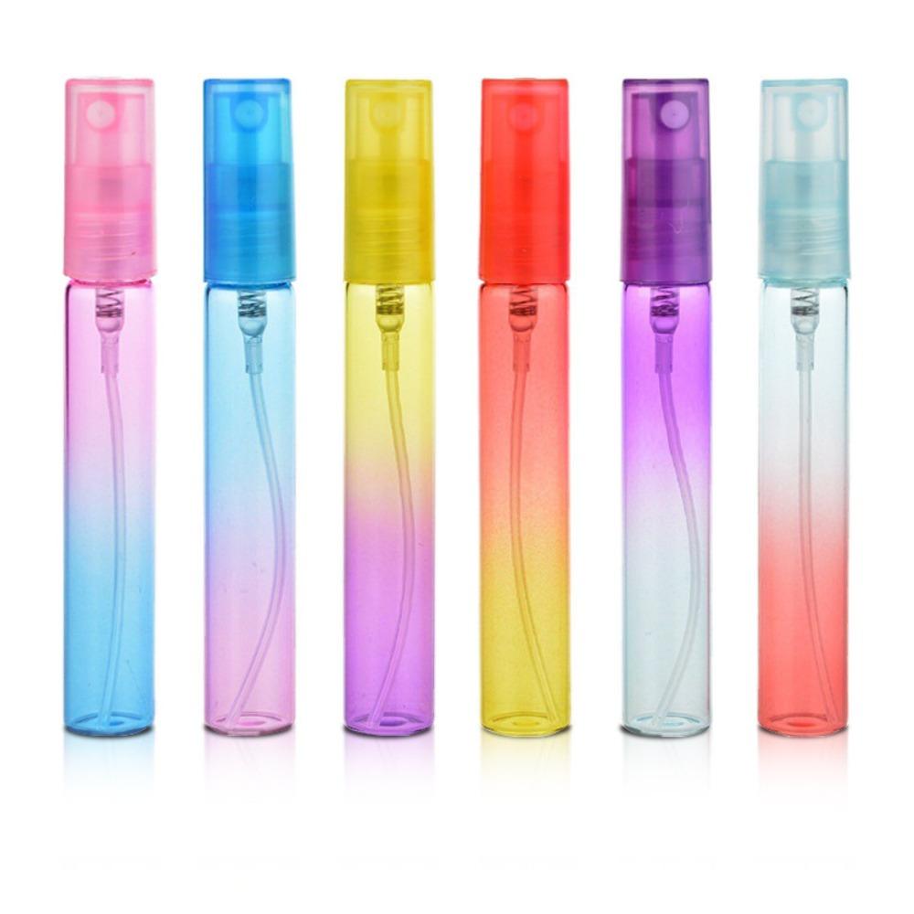 6PCS Plastic Perfume Atomizer Bottles 8ML Empty Cosmetic Containers For Travel