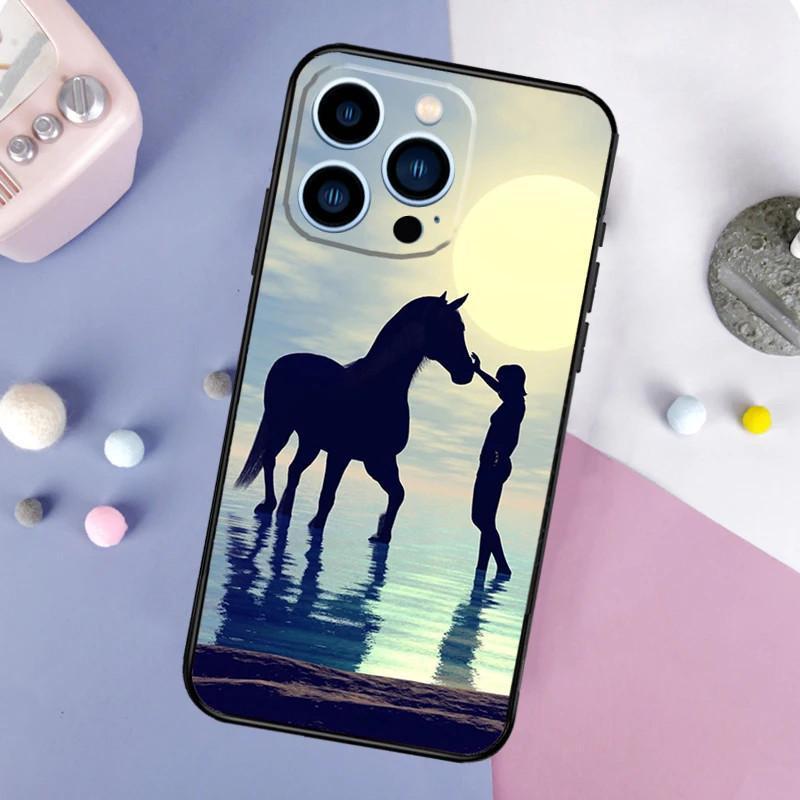 Чехол для мобильного телефона Apple iPhone15Plus, чехол для мобильного телефона с изображением лошади, защитный чехол от падения с рисунком, защитный чехол для мобильного телефона Huawei с защитой от падения с рисунком.