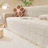 Simple Modern Sofa Cover Towel Chenille Non-Slip Anti-Scratching Minimalist Style Suitable for All Seasons Cover Backrest Full Covered Cloth Blanket