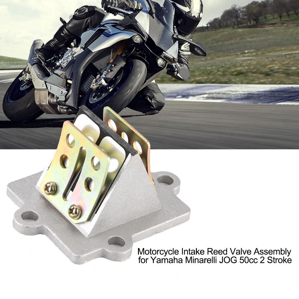 Впускной пластинчатый клапан мотоцикла в сборе для Yamaha Minarelli JOG 50cc 2 Stroke