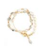 Natural Stone Bracelets Sweet Dopamine Pearl Baroque Bracelets Simple Collarbone Chain Fashionable Temperament Accessory