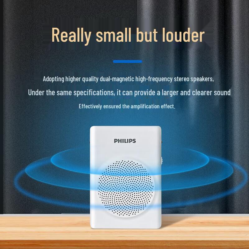 Philips SBM507 Portable Voice Amplifier with Bluetooth Speaker