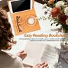 Складная подставка для чтения Деревянная подставка для книг с лотком Инновационная настольная подставка для книг Держатель для кулинарных книг для домашнего офиса Декор