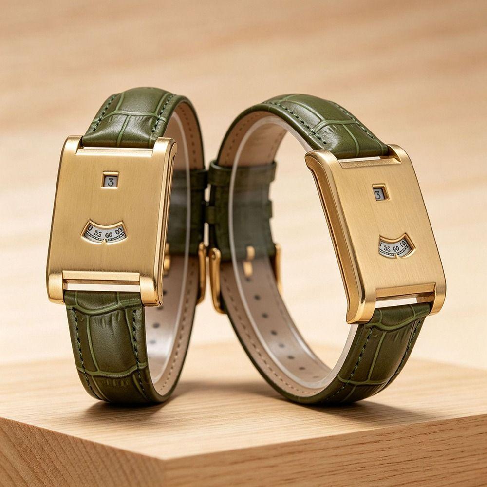 Leather Strap Men's Wristwatch Alloy Case Business Watch New Sports Watch Daily Outfits