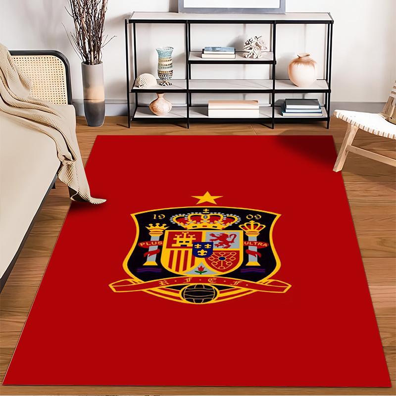 Arsenal Red Pattern Designed floor mat, suitable as a non-slip mat for the living room or bedroom sofa
