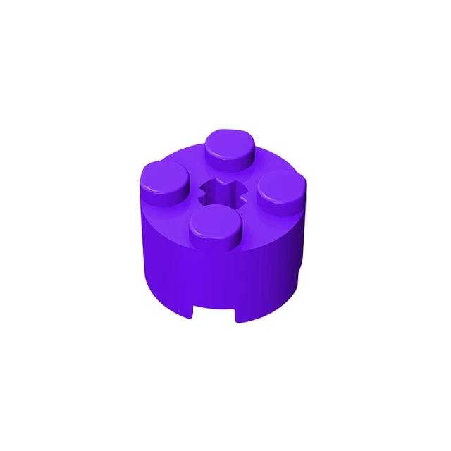 20 шт. Детали MOC 3941 6143 Кирпич Круглый 2x2 с Отверстием для Оси Совместимые Кирпичики DIY Сборка Строительные Блоки Частицы Детская Игрушка Подарок