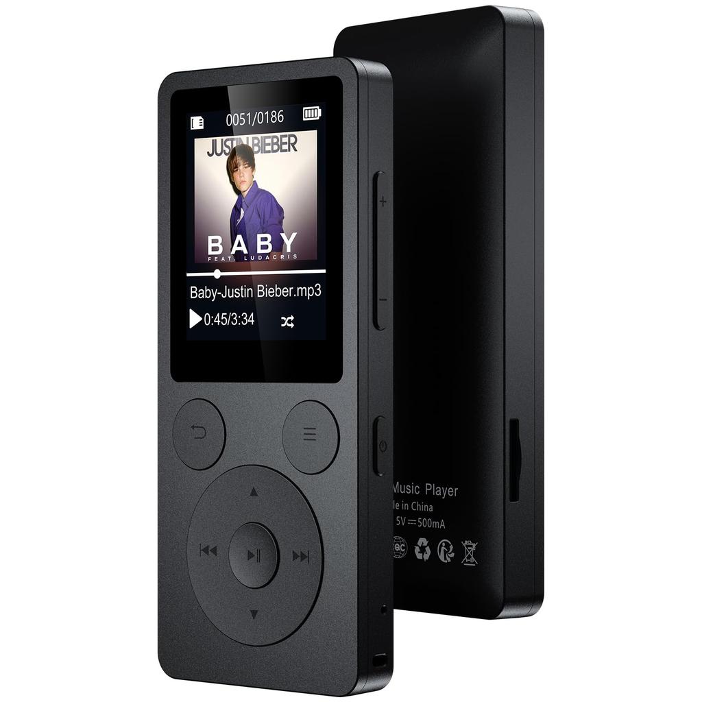 MP3 Player ODEJOI Bluetooth 5.3 Built-in Speaker 32GB Model