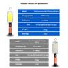 Портативный COB фонарь USB-перезаряжаемый светодиодный фонарик Автомобильный ремонт Кемпинг Рабочая лампа Использование 2*18650 аккумулятора с крючком и магнитом