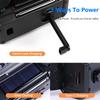 Аварийное радио на солнечной батарее Сигнал SOS Зарядка Type-C Аварийный Power Bank со светодиодным фонариком Лампа для чтения для кемпинга Радио