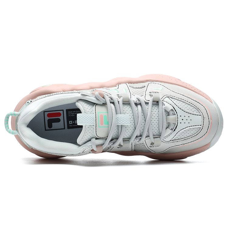 Fila Panini Мода Спорт Удобные Низкие Кроссовки для Повседневной Носки Женские кроссовки Синий Серый Белый F12W211121FBA