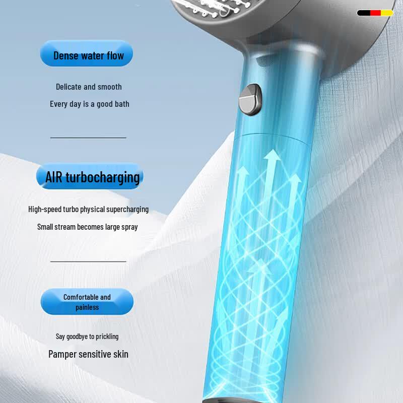 HOMK German Boosted Shower Head