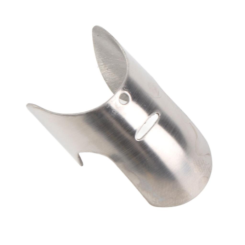 4 шт. Профессиональная нержавеющая сталь Безопасная нарезка Защита пальцев Кухонный инструмент Защита пальцев