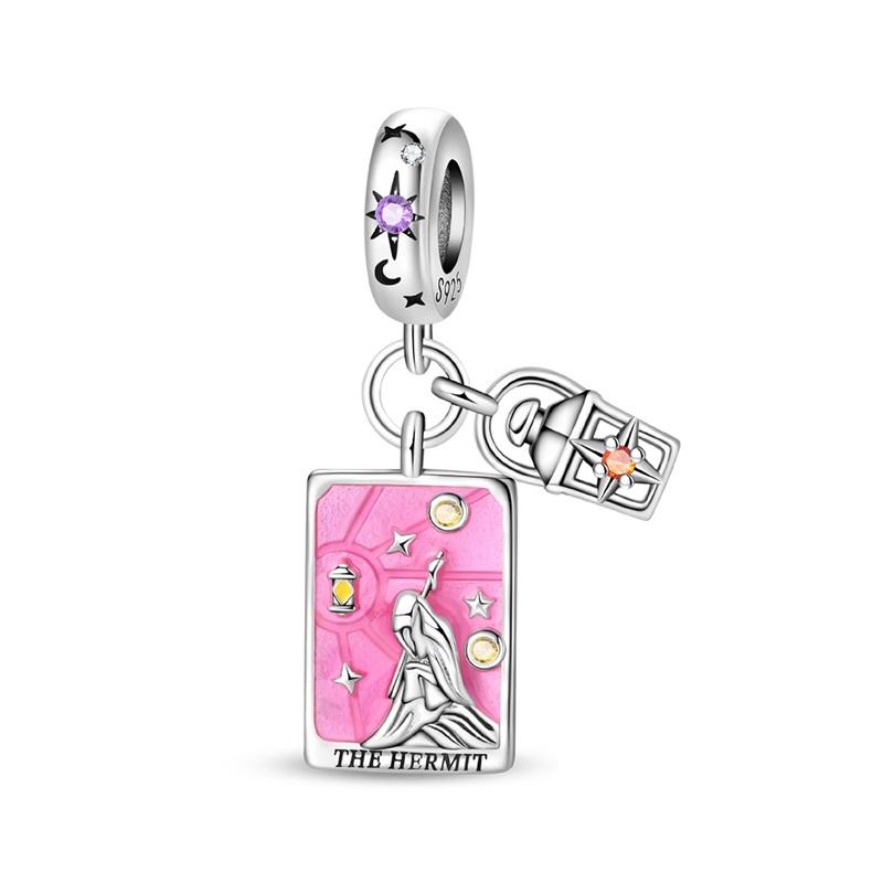 Шармы Медь Классический Солнце Луна Звезды Магия Таро Подвески Бусины Подходят для Оригинальных Браслетов Ожерелий Для Женщин Роскошные DIY Украшения