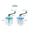 Egg Beater and Separator Household Plastic Hand Mixer - Multifunctional Whisk, Milk Frother, - Kitchen Utensils for Stirring, Egg Beaters