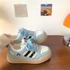 Niche Thick-soled Comfortable Board Shoes Women's Autumn New Trendy Soft-soled Versatile Casual Sports Shoes