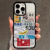 Японский коллаж Прозрачный силиконовый чехол Для Iphone 12 14 Plus 11 16 13 17 15 Pro Max Защита от пожелтения Тонкий Защитный чехол