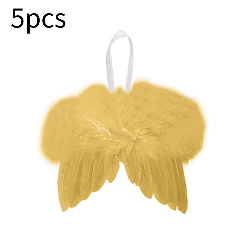 Мини Рождественская Елка Перьевые Крылья Декоративный Аксессуар Для Кукол Барби С Индивидуальными Цветами