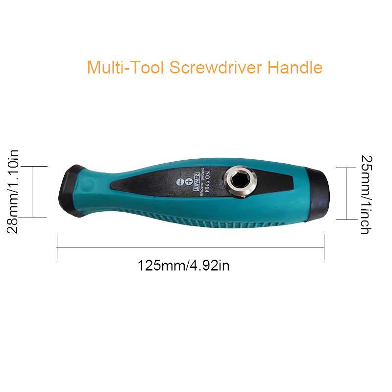 1 шт. 1/4'' шестигранная отвертка ручка 6,35 мм магнитный держатель бит отвертки для шлицевых бит Torx Phillips торцевые ключи инструменты