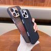Магнитная зарядная крышка для iPhone 17 16 15 Pro Max Магниты Защита объектива камеры из сплава Жесткий ПК Чехол для телефона Оболочка с карбоновым рельефом