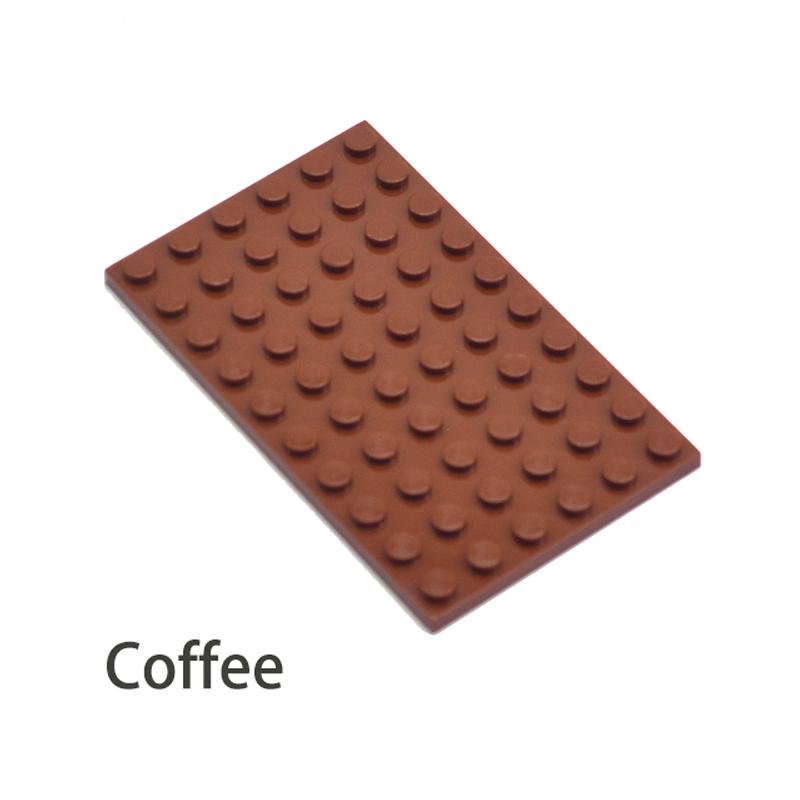 10pcs DIY Building Blocks Thin Figures Bricks 6x10 Dots 12Color Educational Creative Size Compatible With 3033 Toys for Children
