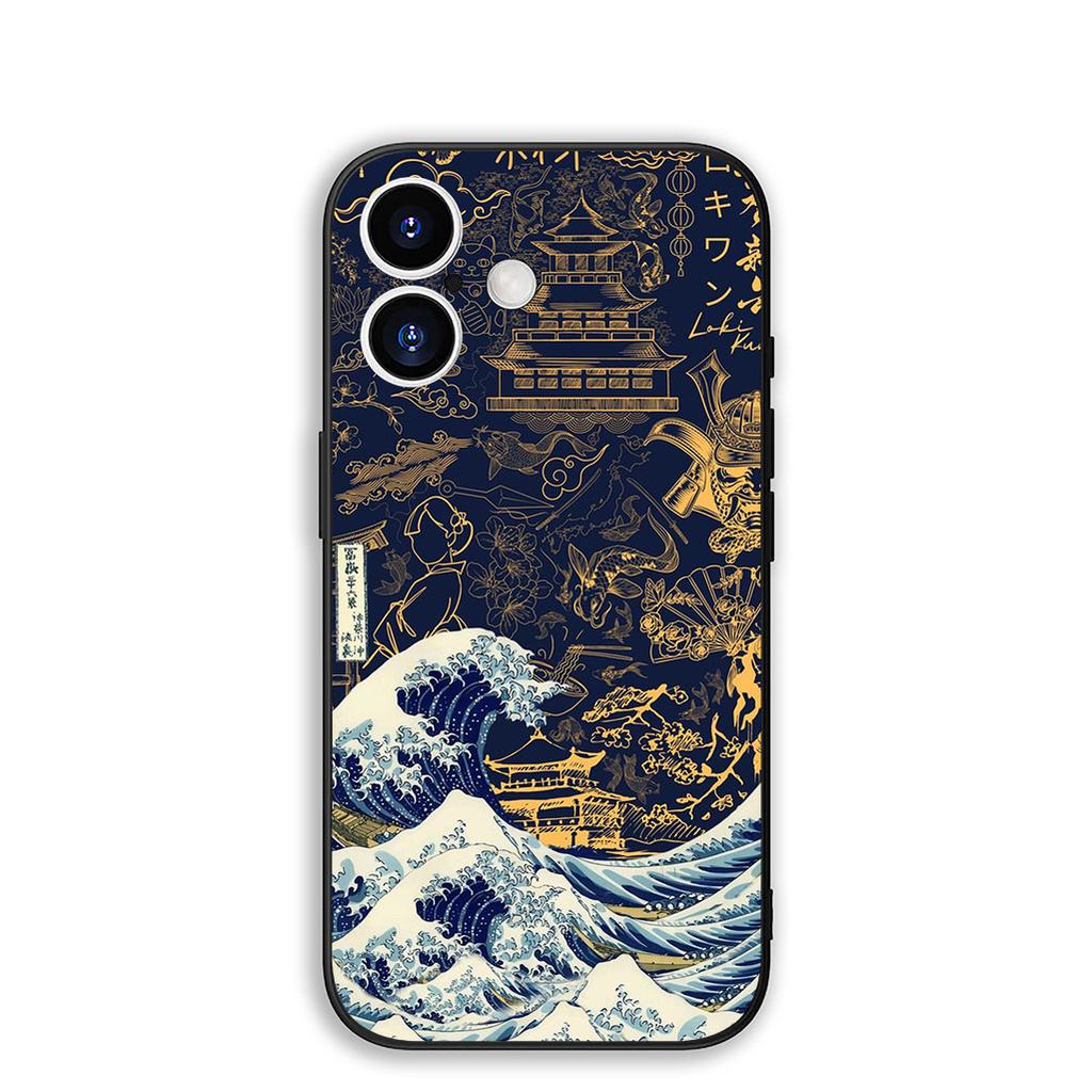 Cover for Motorola Moto Edge 50 30 One Fusion 40 neo Ultra Pro 20 Lite G50 G85 G84 E15 E14 Phone Case The Great Wave of Kanagawa