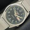 ВИНТАЖНЫЕ МУЖСКИЕ АВТОМАТИЧЕСКИЕ ЧАСЫ SEIKO 5 7S26A ЯПОНИЯ ЦИФЕРБЛАТ ЧЕРНОГО ЦВЕТА a701611-5 R206c-a701611